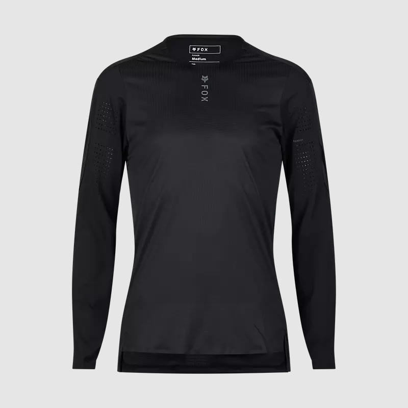 Polera Bicicleta Flexair Pro Manga Larga Negro Fox