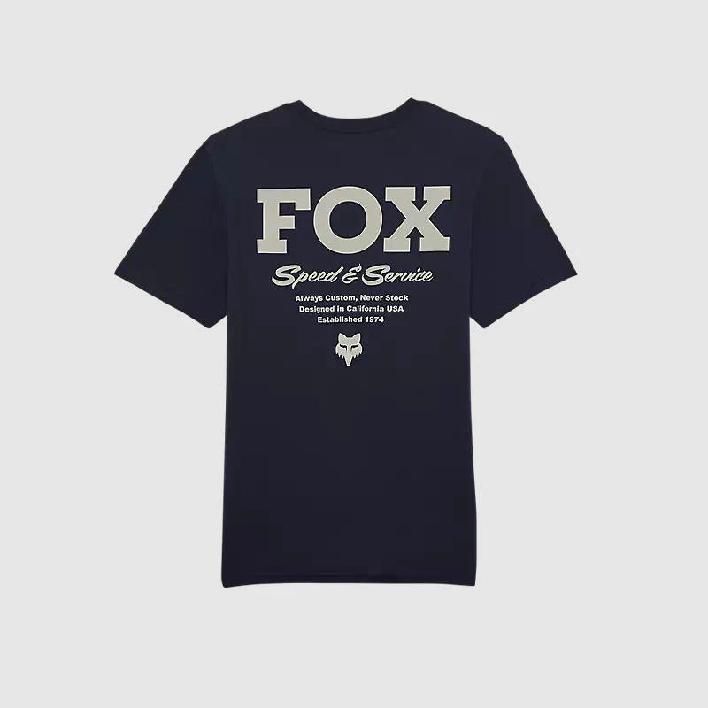 Polera Lifestyle Fox Speed & Service Premium Azul Marino