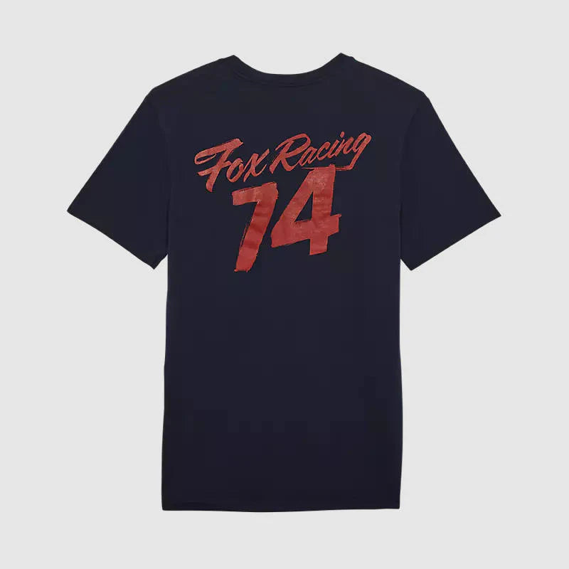 Polera Lifestyle Fox Scripted Premium Azul Marino