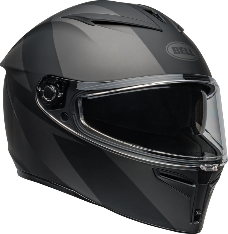 Casco Moto Calle Bell Lithium Shear Negro Matte/Gris