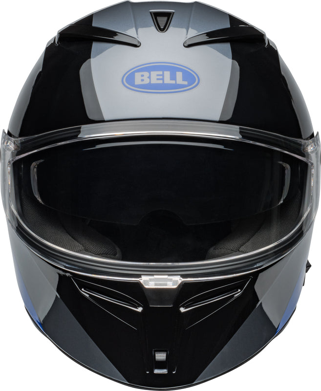 Casco Moto Calle Bell Lithium Shear Negro/Azul