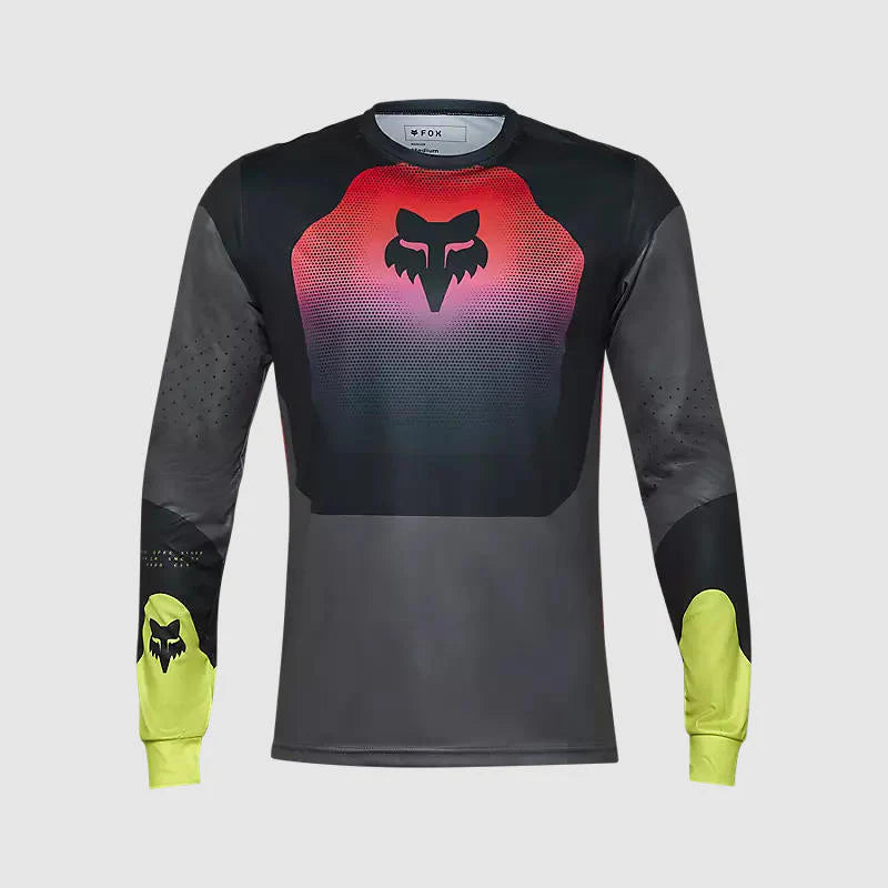 Polera Moto Fox Ranger Revise Negro/Rosado