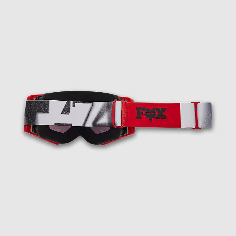 Antiparras Moto Fox Airspace Seventy4 Lente Vivid Rojo