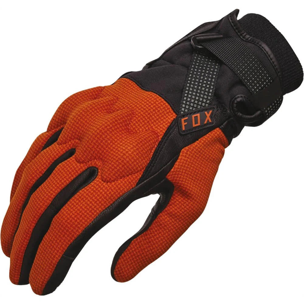 Guantes Moto Fox Bomber Pro Stealth Naranjo