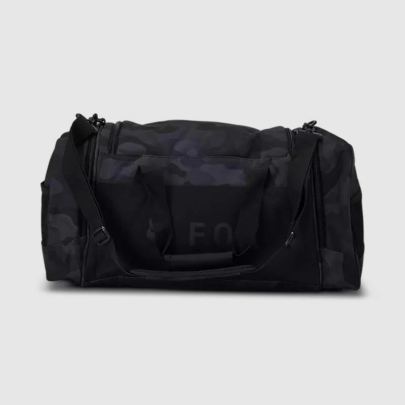 Bolso Moto Fox 180 Camo Duffle Negro