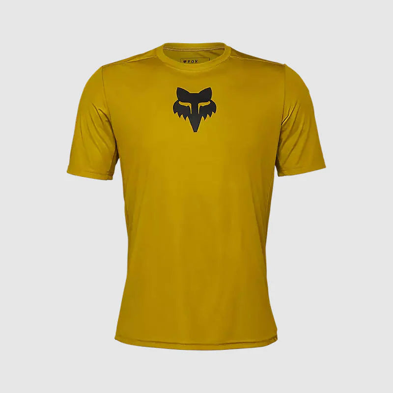 Polera Bicicleta Fox Ranger Lab Head Amarillo