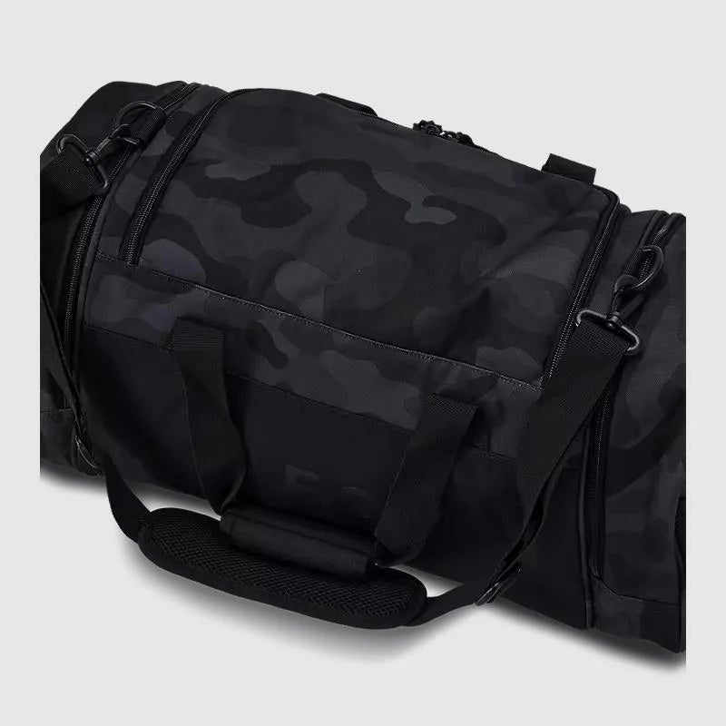 Bolso Moto Fox 180 Camo Duffle Negro
