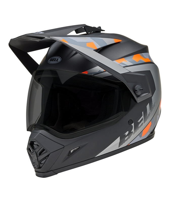 Casco Moto Calle Bell PS MX-9 Adventure MIPS Mesa Negro/Naranjo