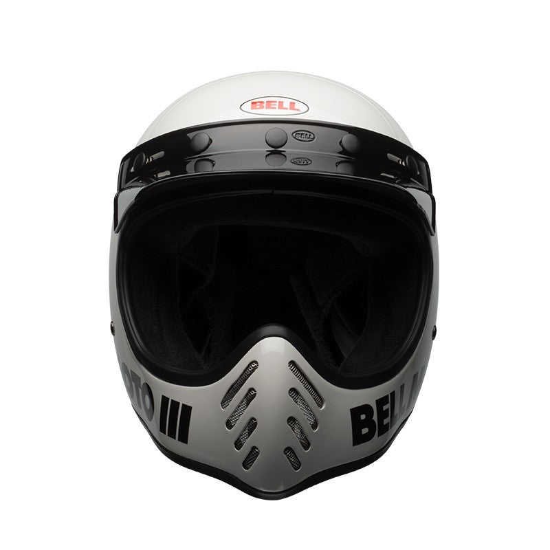Casco Moto Calle Bell Moto 3 Classic Blanco
