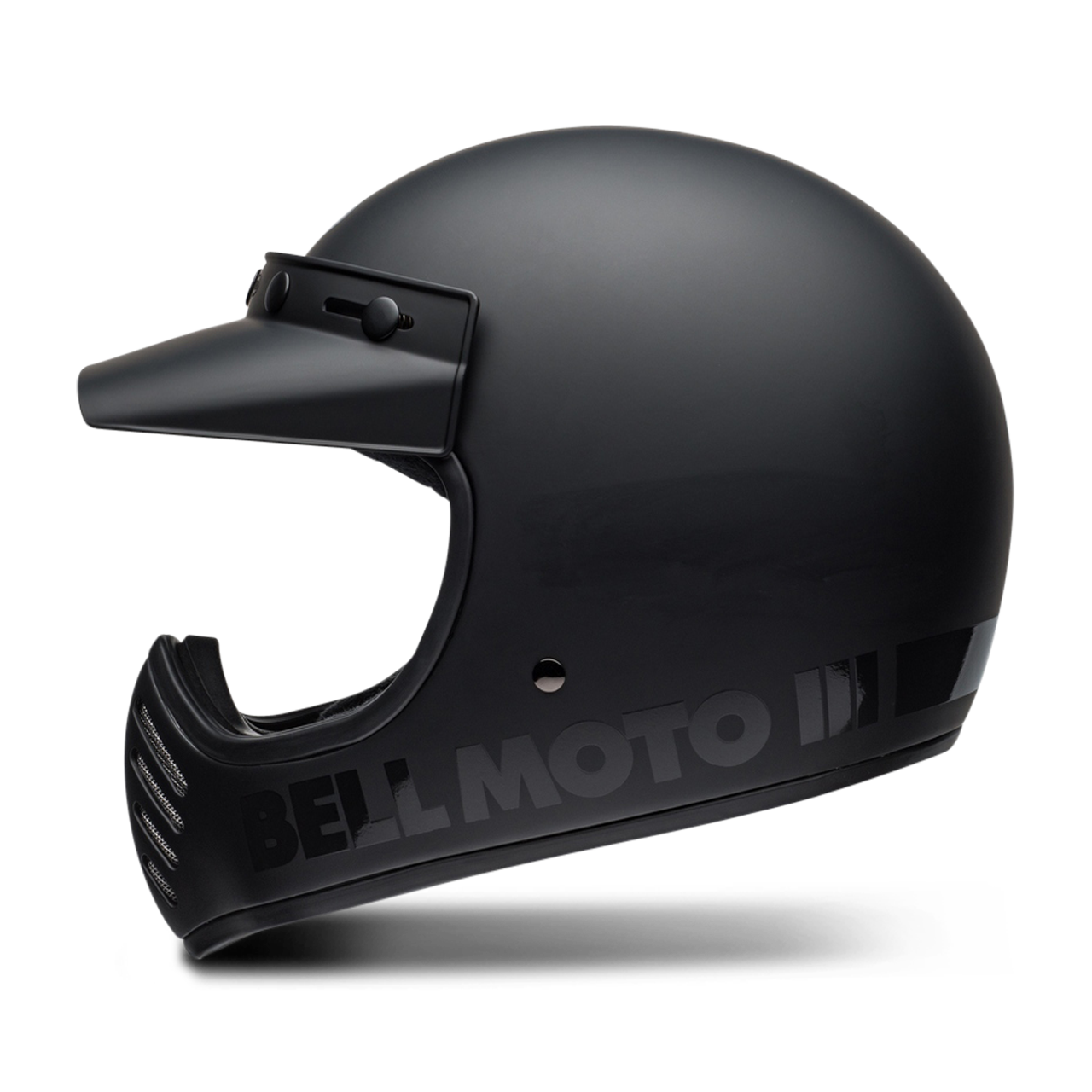 Casco Moto Calle Bell Moto 3 Classic Negro