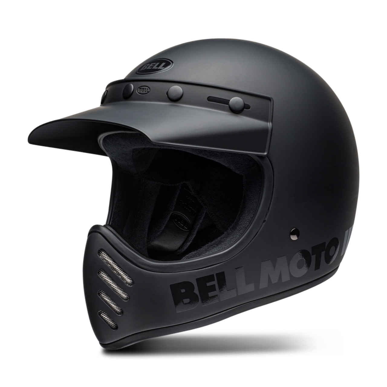 Casco Moto Calle Bell Moto 3 Classic Negro