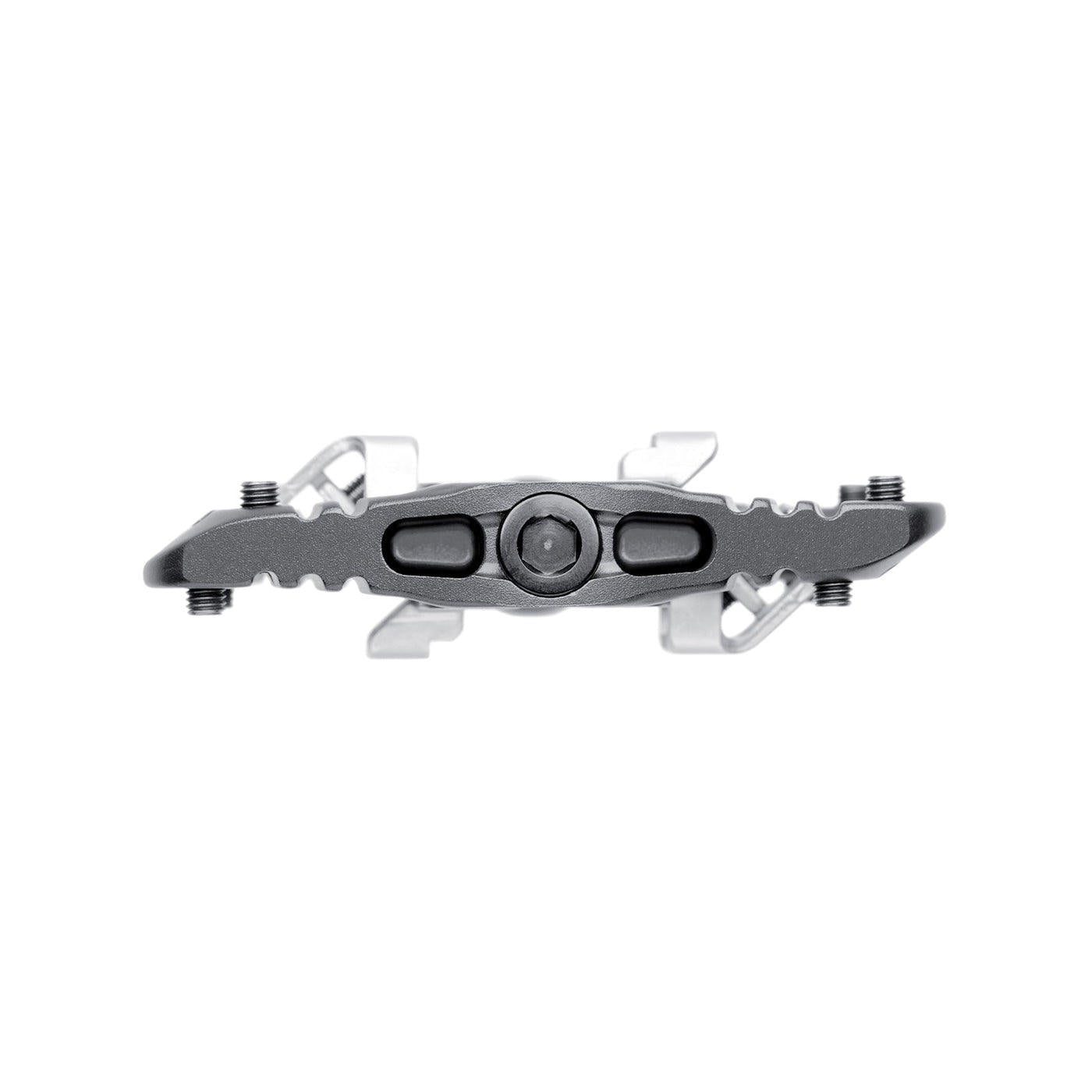 Pedales Bicicleta Clip Aluminio Gris One Up