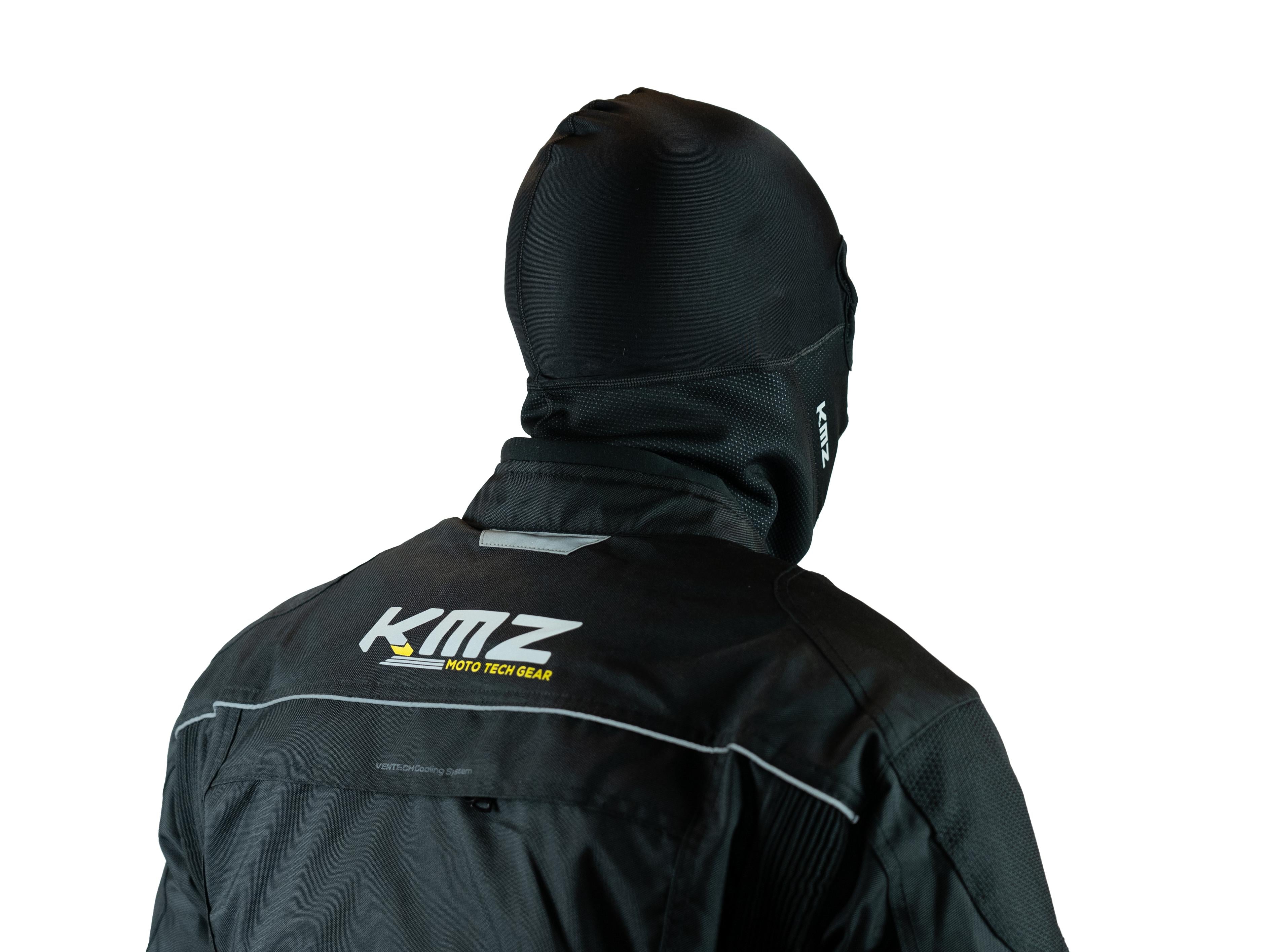Máscara Moto Calle Balaclava Negro KMZ
