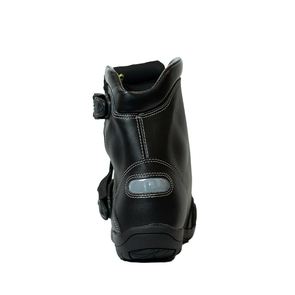 Botas Moto Calle Bomber Negro KMZ