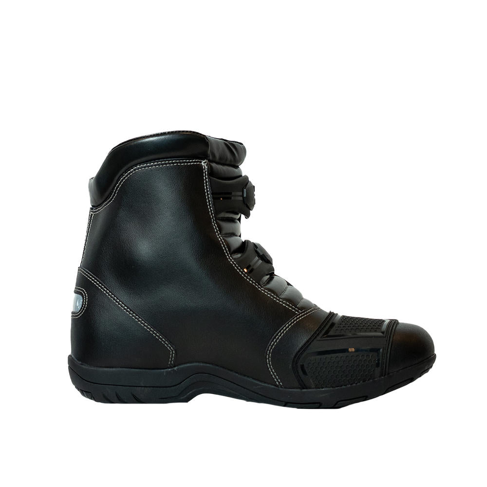 Botas Moto Calle Bomber Negro KMZ
