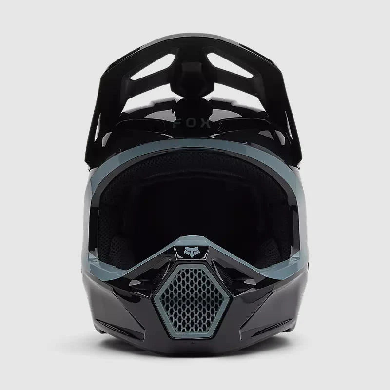Casco Moto Niño Fox V1 Taunt Negro