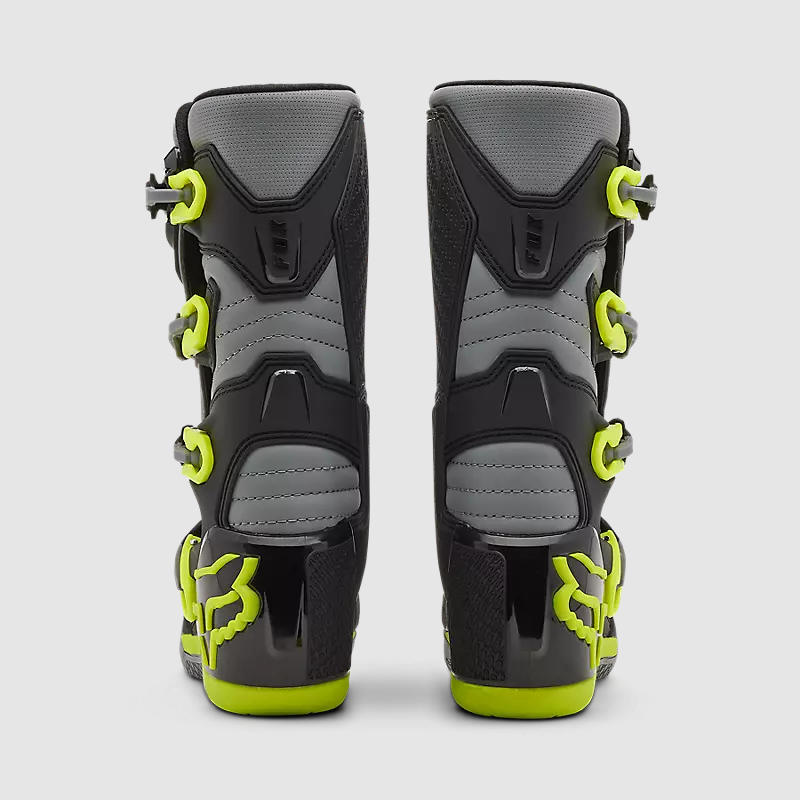 Botas Moto Niño Comp Gris Fox