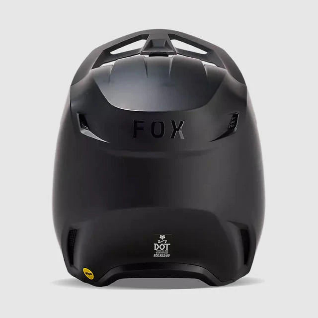 Casco Moto Fox V1 Solid Negro Matte
