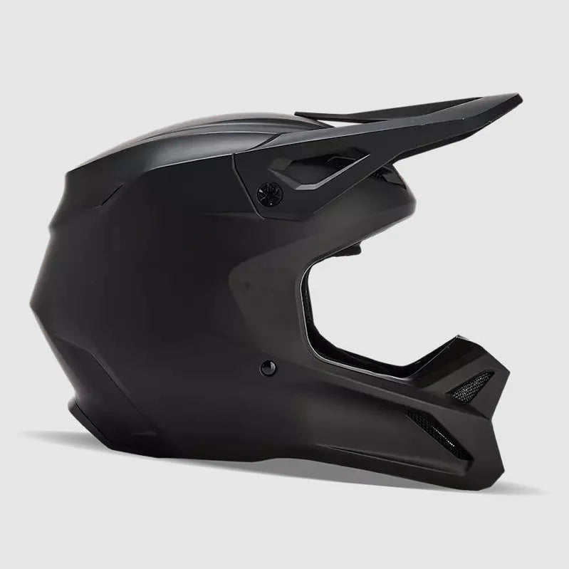 Casco Moto Fox V1 Solid Negro Matte