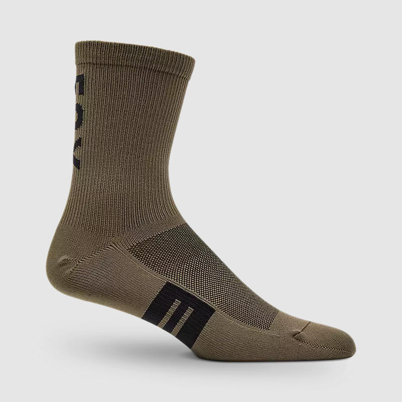 Calcetines Bicicleta Flexair Merino Verde Fox