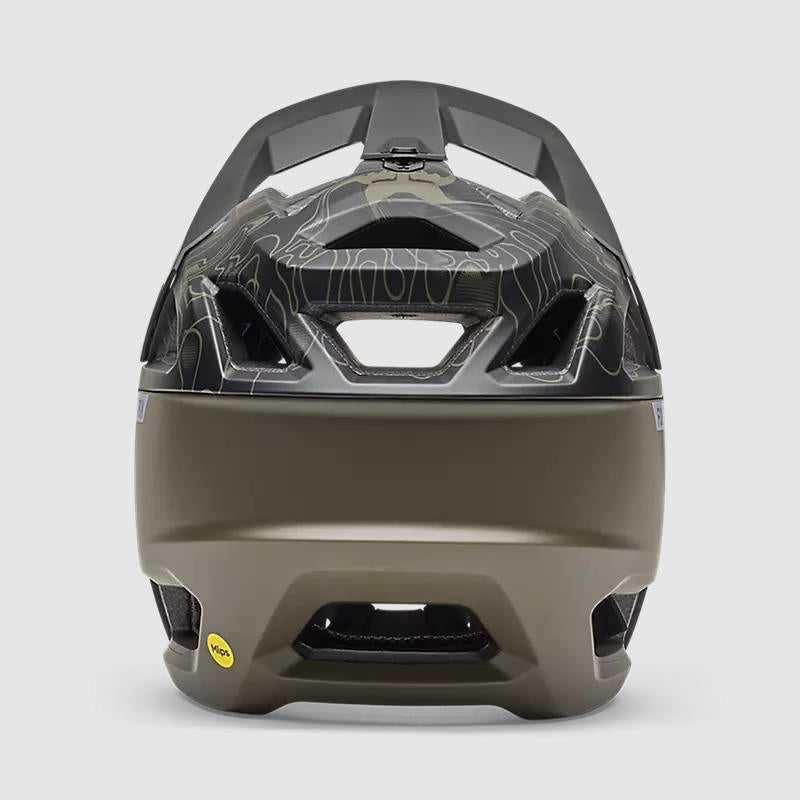 Casco Bicicleta New Proframe Frecuency Verde Fox