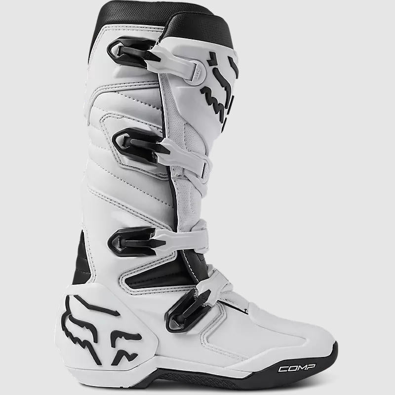 Botas Moto Comp Blanco Fox