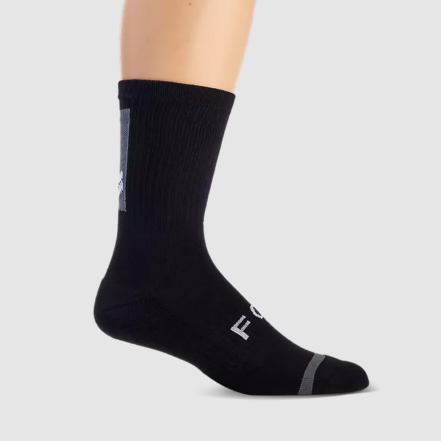 Calcetines Bicicleta Defend Negro Fox