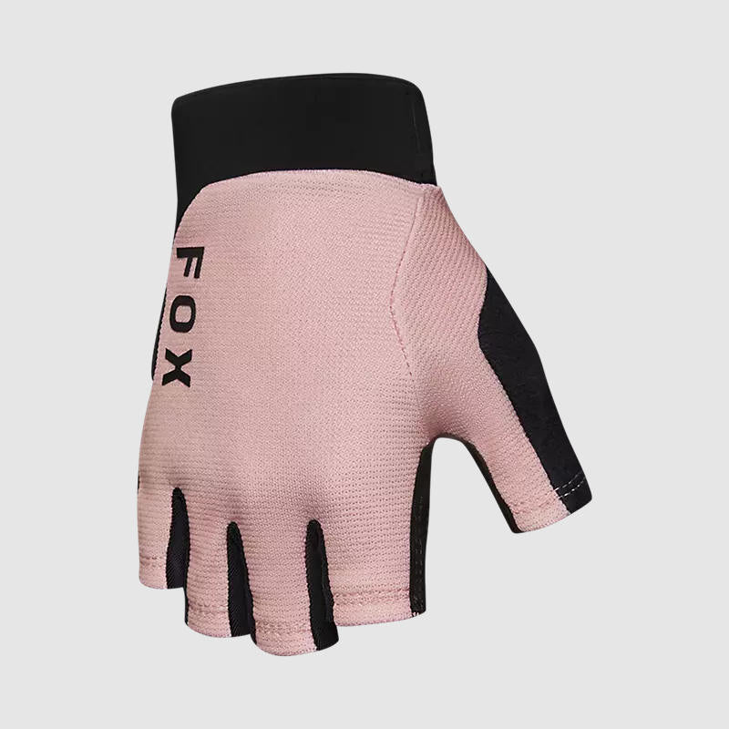 Guantes Bicicleta Ranger Gel Half Finger Rosado Fox
