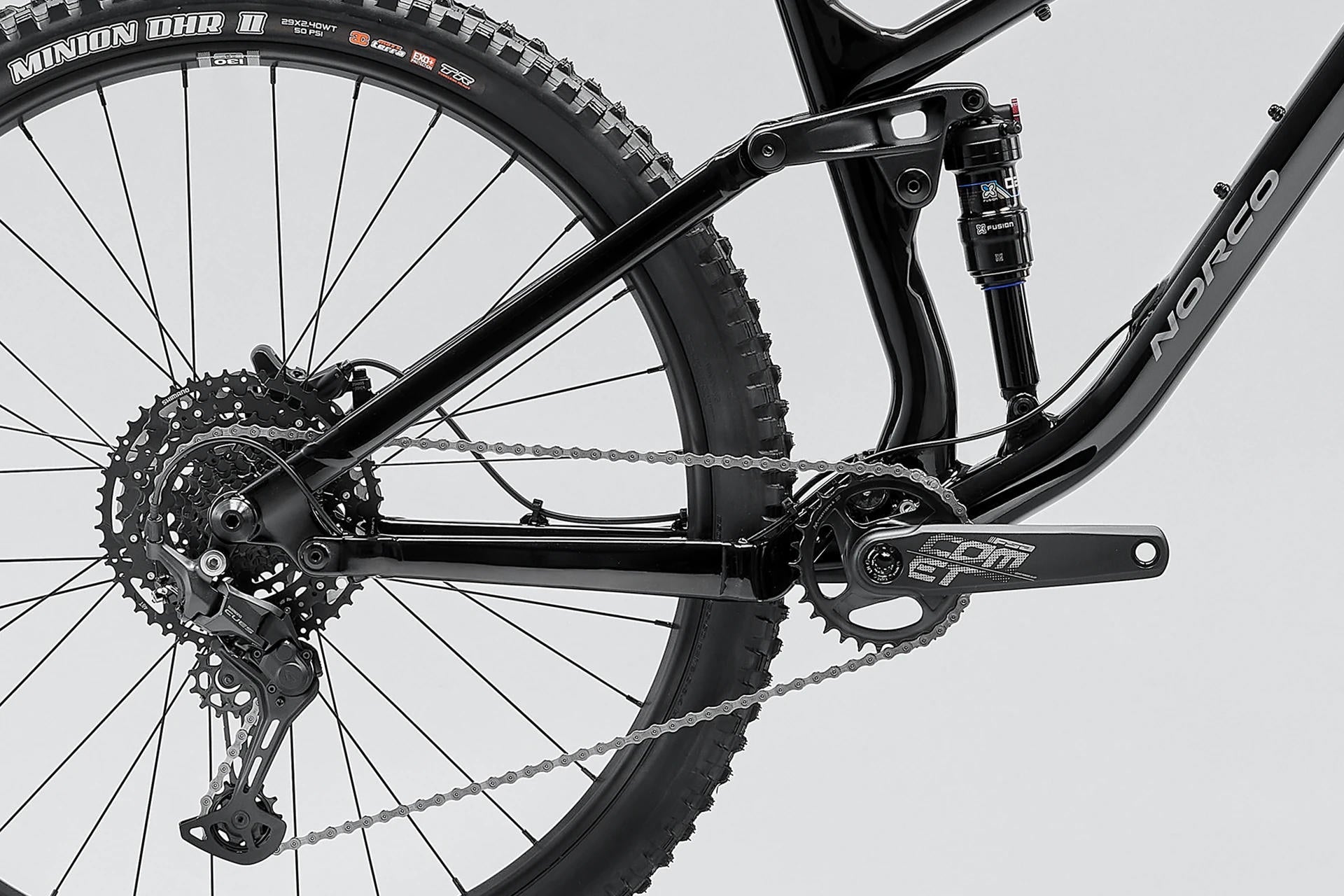 Bicicleta Fluid FS A3 Aro 29" Negro Norco