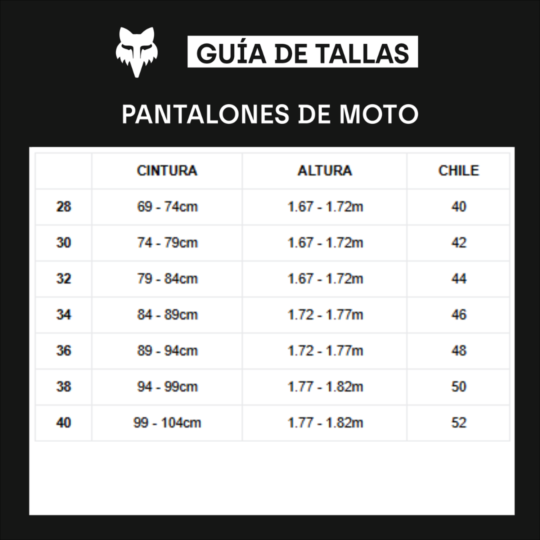 Pantalon Moto 180 Taunt Azul Fox