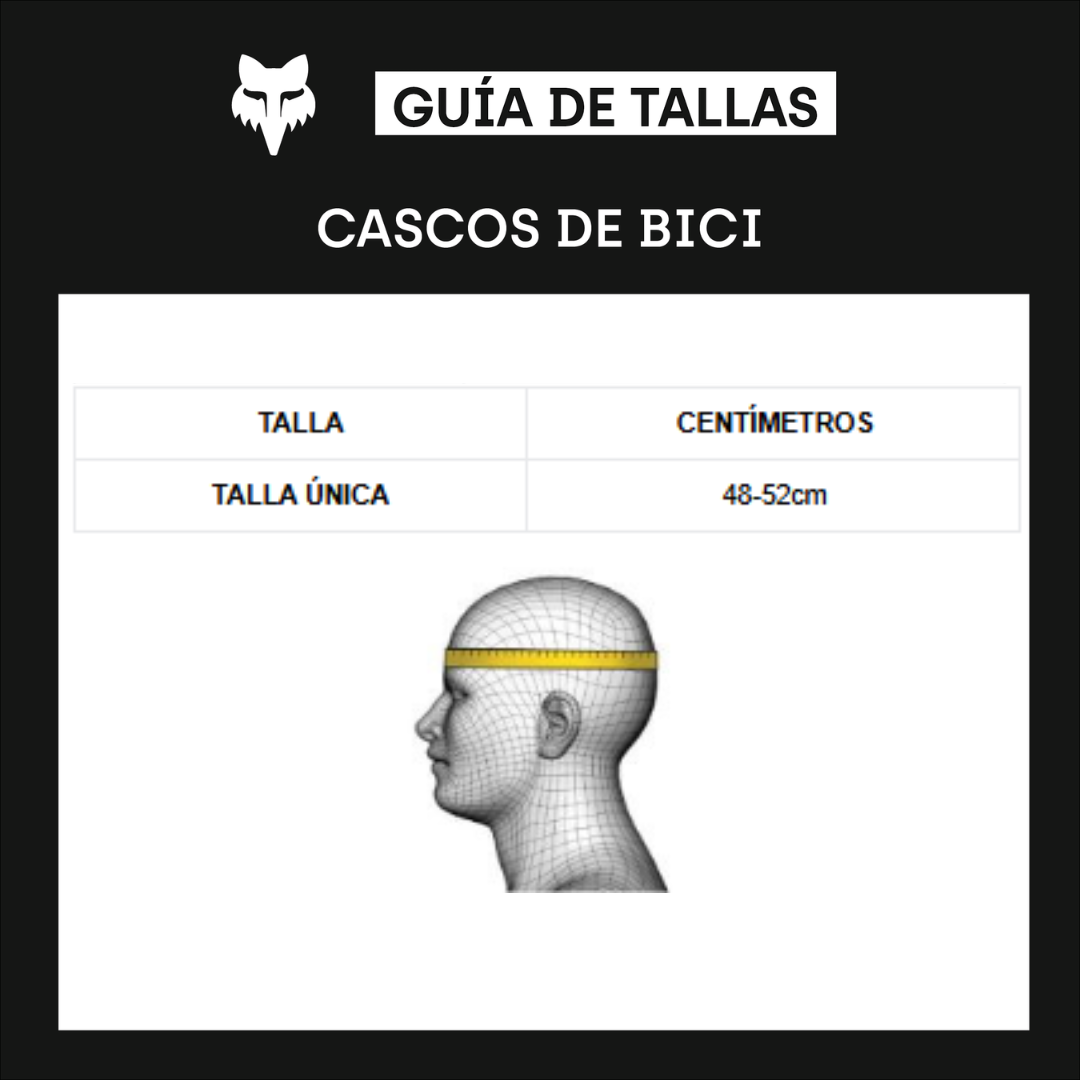 Casco Bicicleta Niño Mainframe Negro Fox