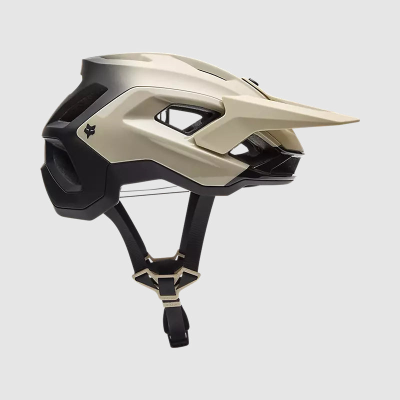 Casco Bicicleta New Speedframe Pro Backfade Crema Fox