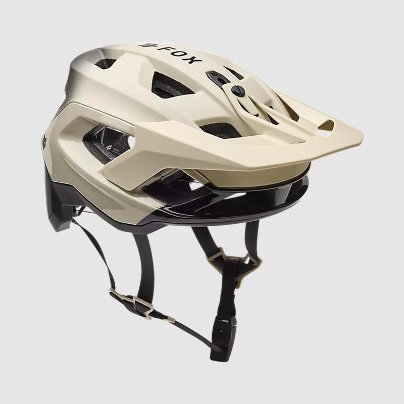 Casco Bicicleta New Speedframe Pro Backfade Crema Fox