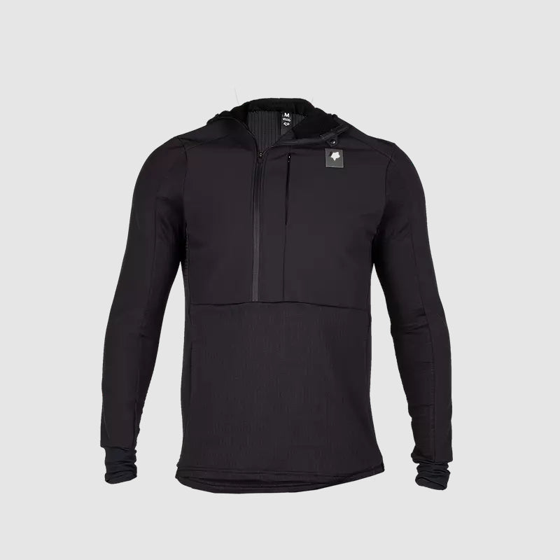 Poleron Bicicleta Defend Thermal Negro Fox