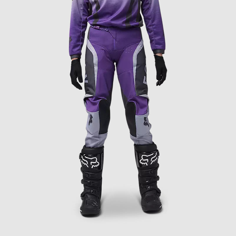 Pantalon Moto Niña 180 Lean Morado Fox