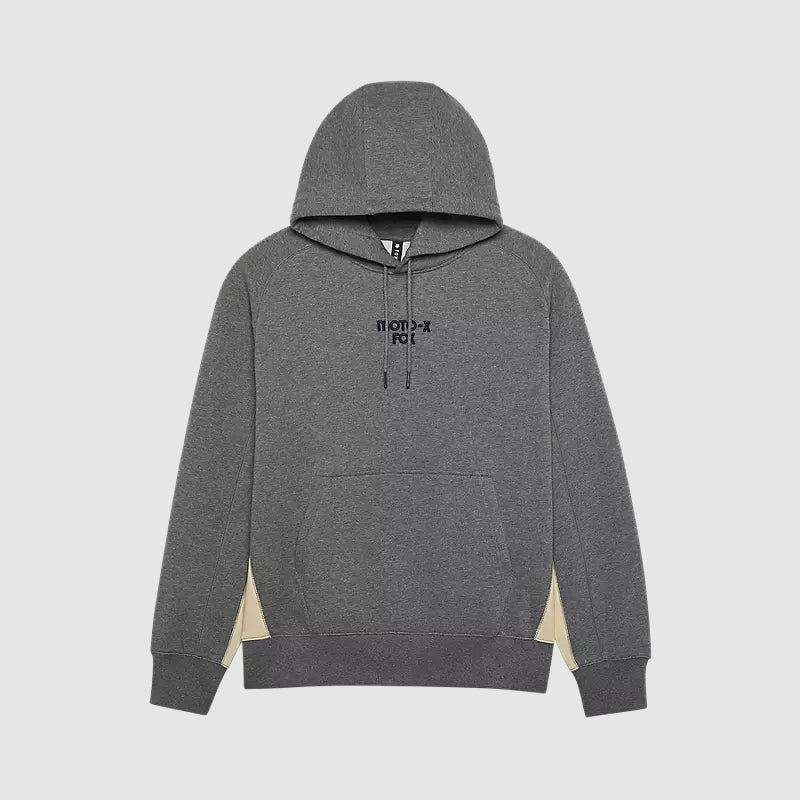 Poleron Lifestyle Moto-X Oversized Gris Fox