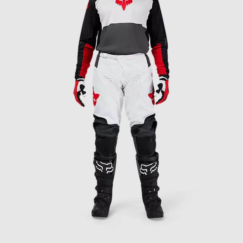 Pantalon Moto 180 Flow Blanco Fox