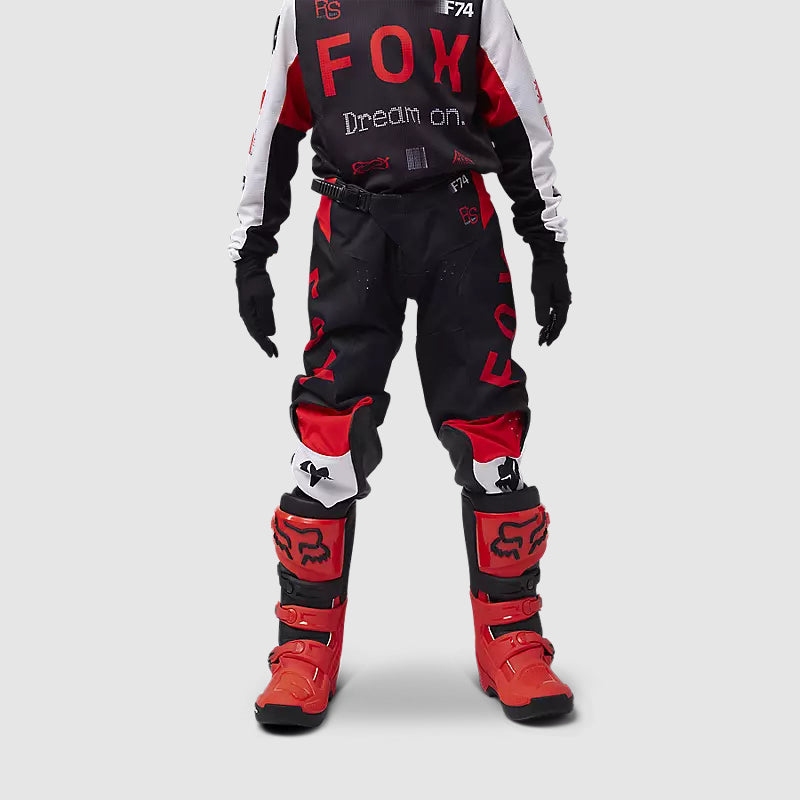 Pantalon Moto Niño 180 Race Spec Rojo Fox