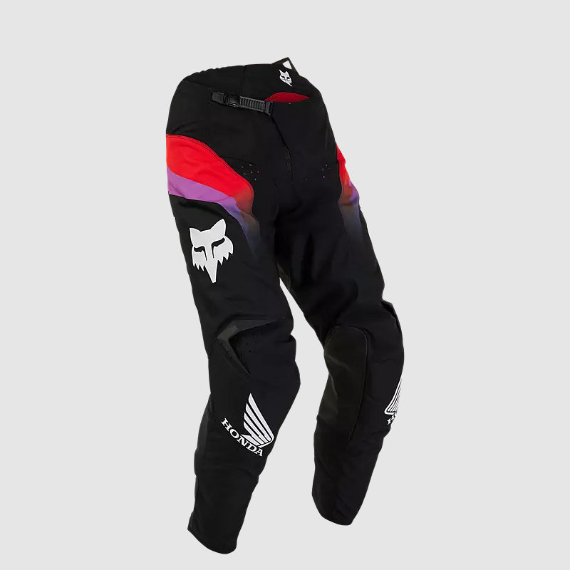 Pantalon Moto 180 Honda Negro Fox