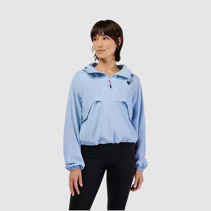 Chaqueta Cortavientos Lifestyle Mujer Survivalist Azul Fox