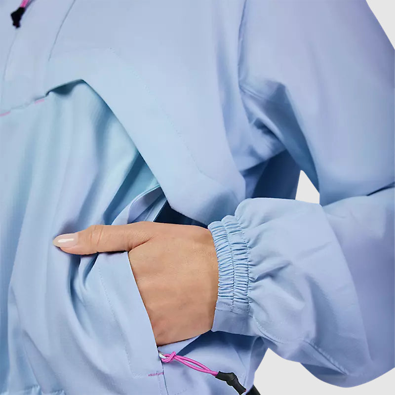Chaqueta Cortavientos Lifestyle Mujer Survivalist Azul Fox