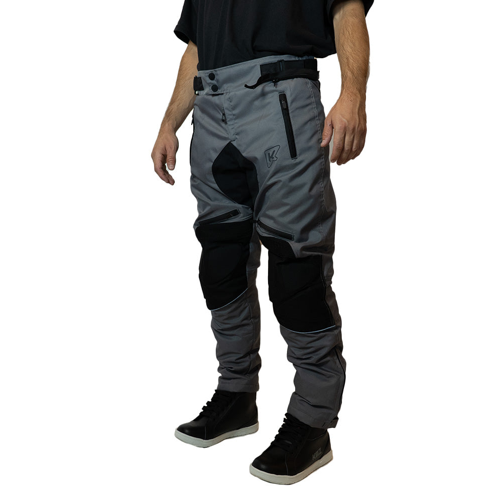 Pantalon Moto Calle Rogue Nomad Gris Kmz