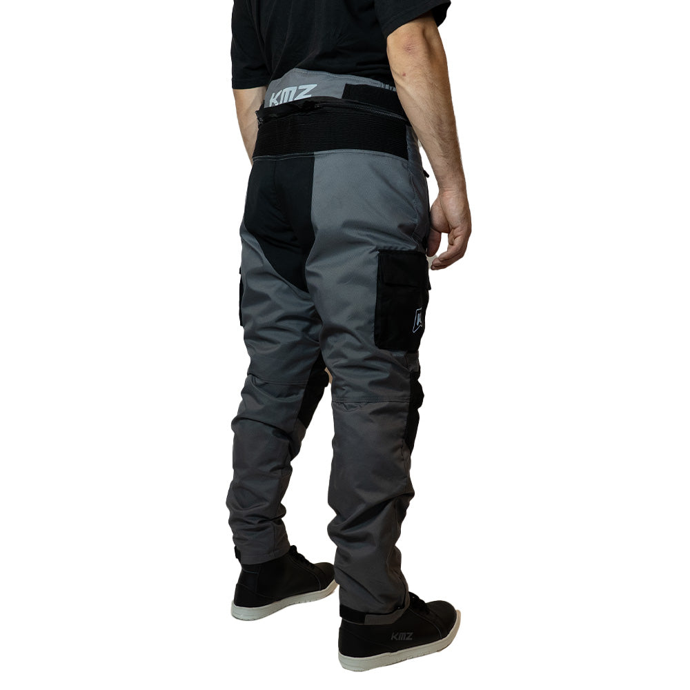 Pantalon Moto Calle Prime Nomad Gris Kmz