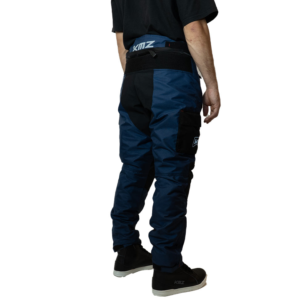 Pantalon Moto Calle Prime Nomad Azul Kmz