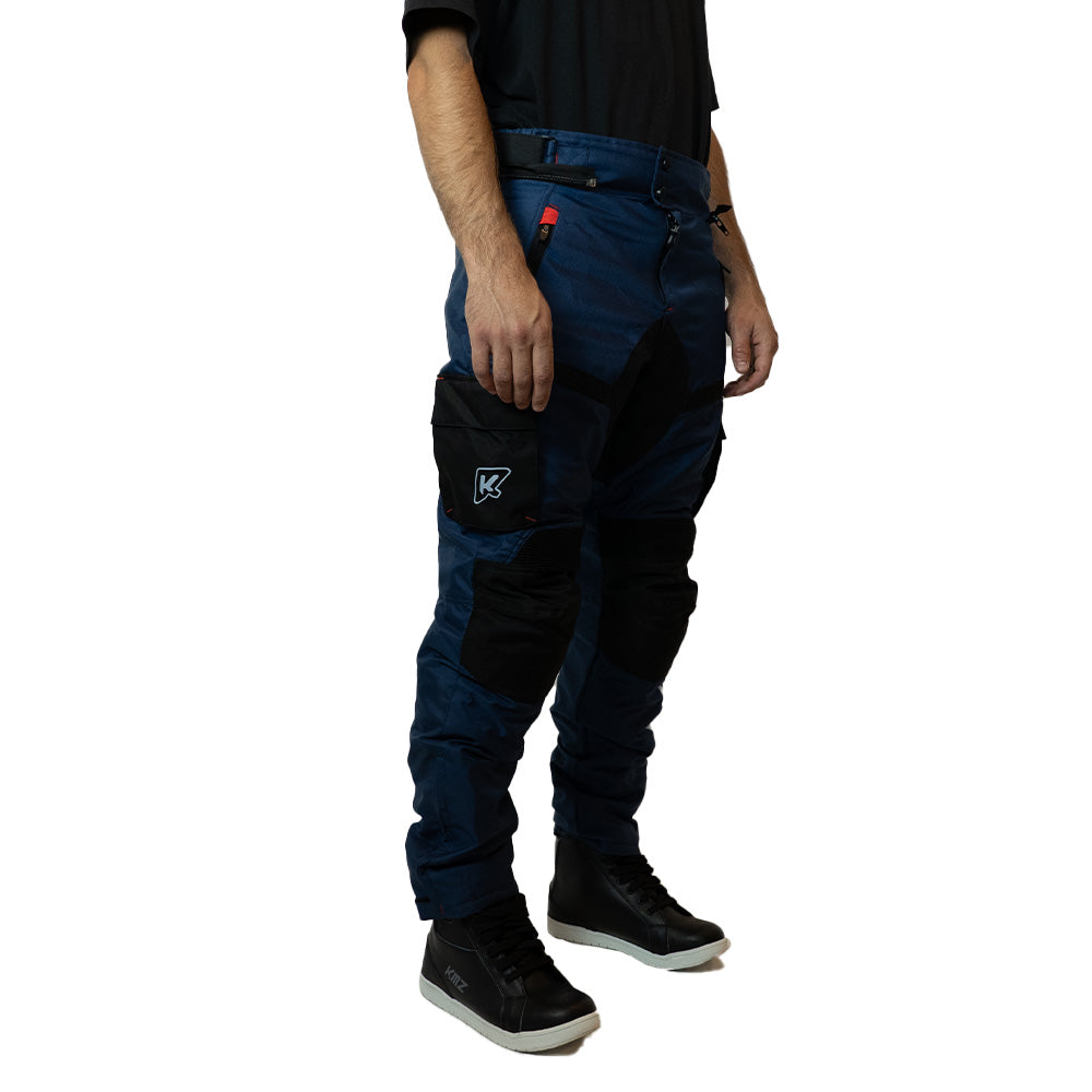 Pantalon Moto Calle Prime Nomad Azul Kmz
