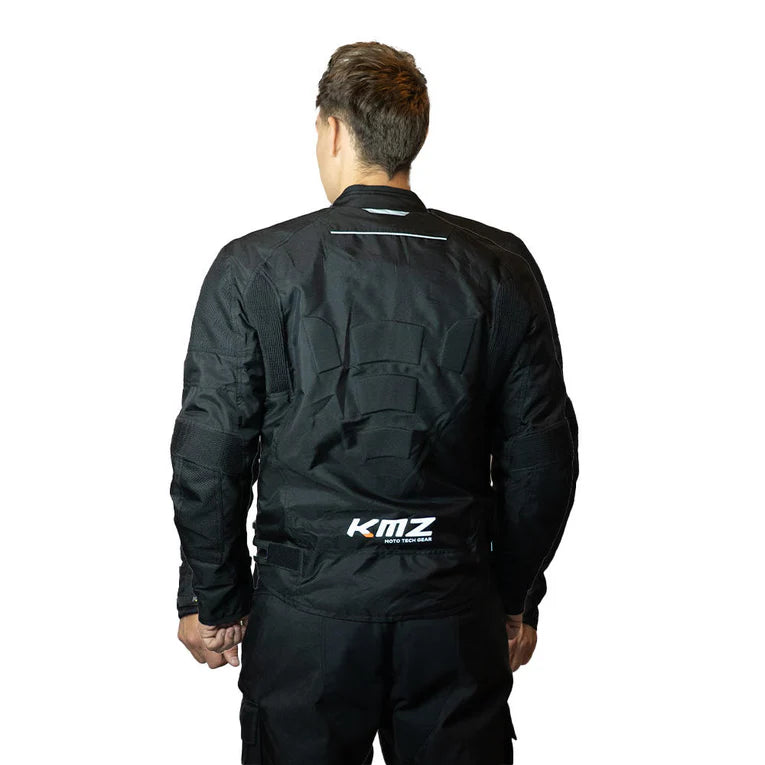 Chaqueta Moto Calle Warm Apex Negro Kmz