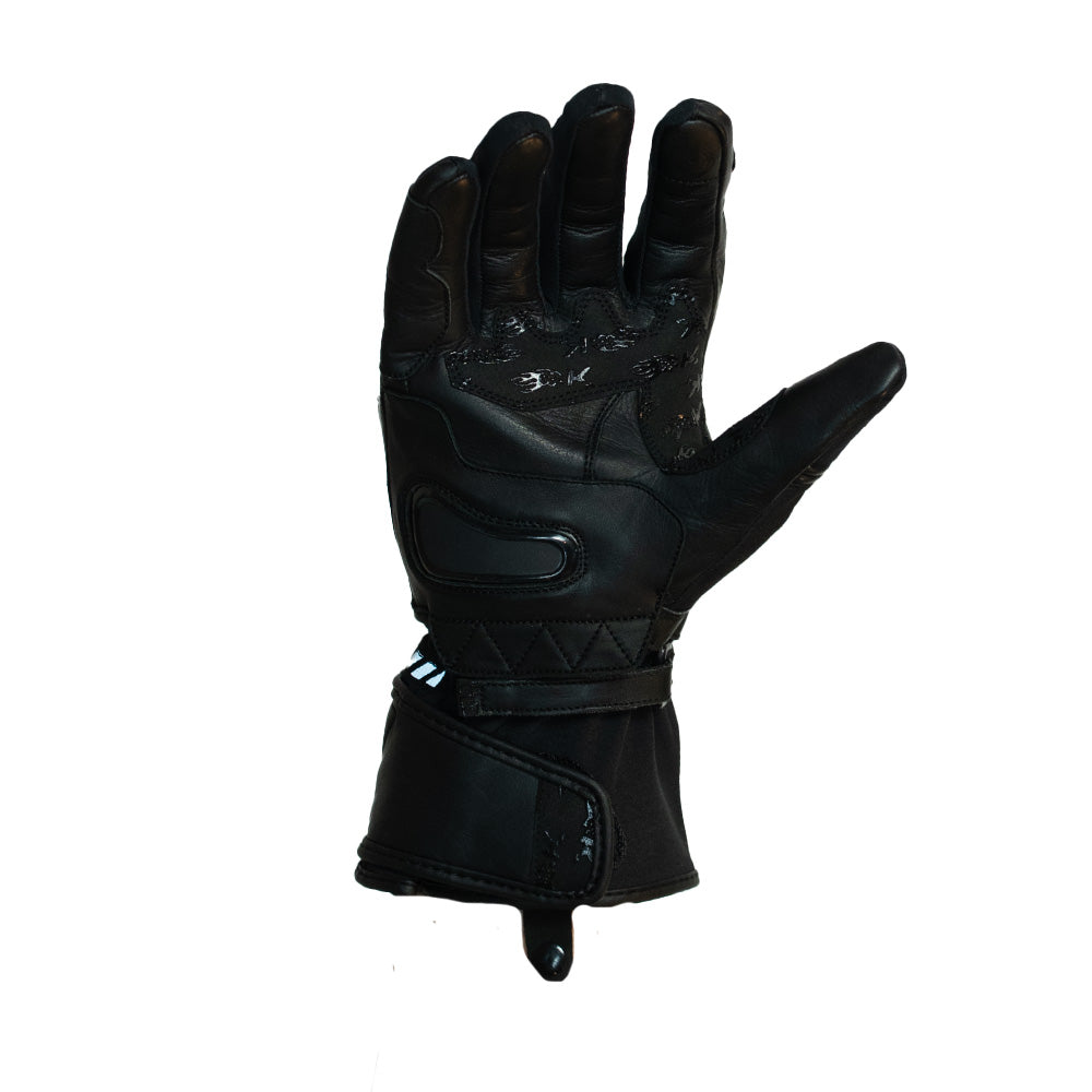 Guantes Moto Calle Signature Nomad Negro Kmz