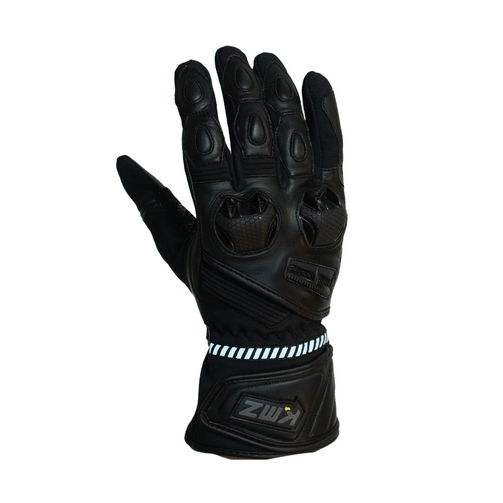 Guantes Moto Calle Signature Nomad Negro Kmz