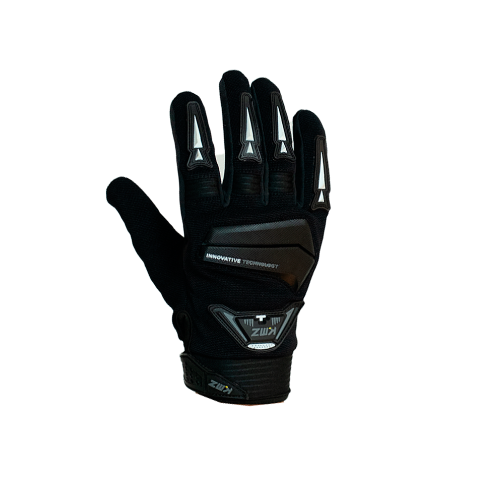 Guantes Moto Calle Citycore II Apex Negro Kmz