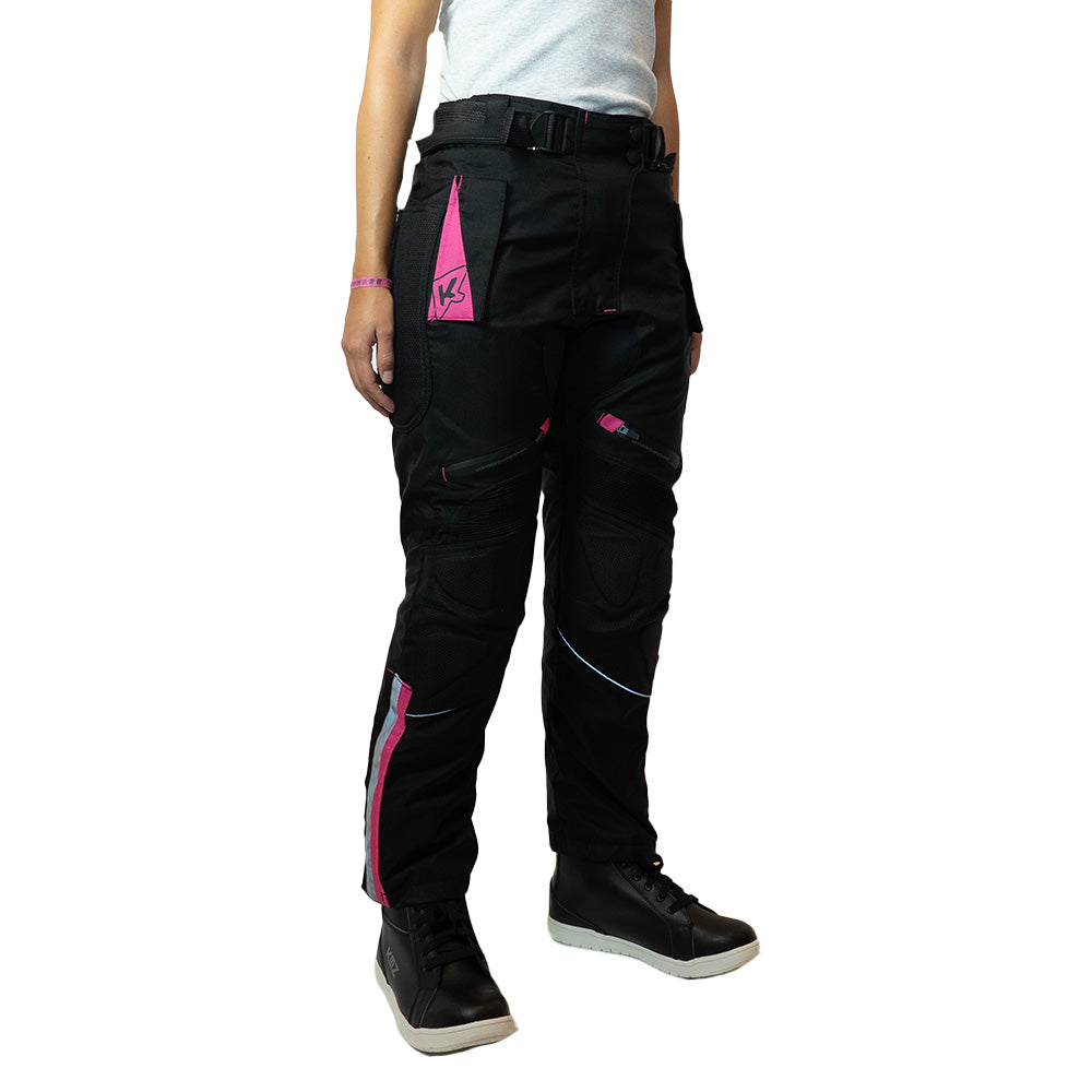 Pantalon Moto Calle Core Nomad Negro Kmz